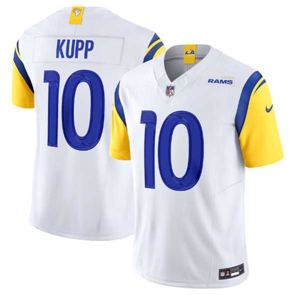 Men & Women & Youth Los Angeles Rams #10 Cooper Kupp White 2023 F.U.S.E. Vapor Untouchable Limited Stitched Jersey
